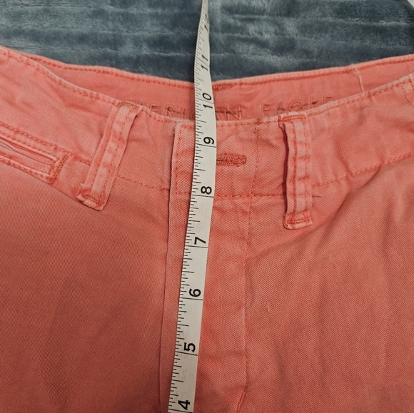 Men's Coral American Eagle Next Level Stretch Shorts! - Picture 5 of 6